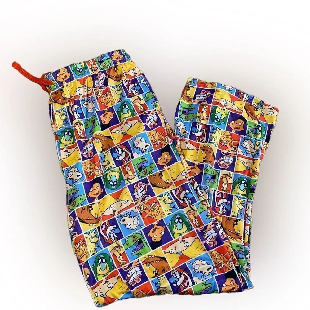 Nickelodeon 90s Cartoons Pajama Lounge Pants
